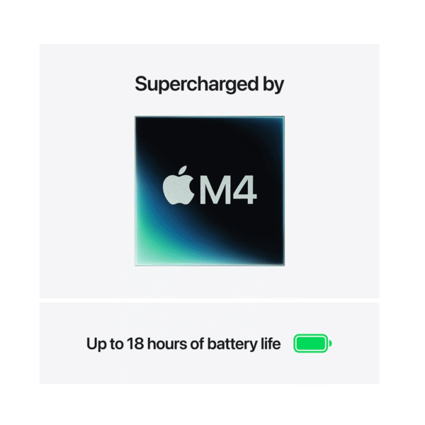 Apple MacBook Air (2025) 13 - M4  16GB  256 GB Midnight - Image 8