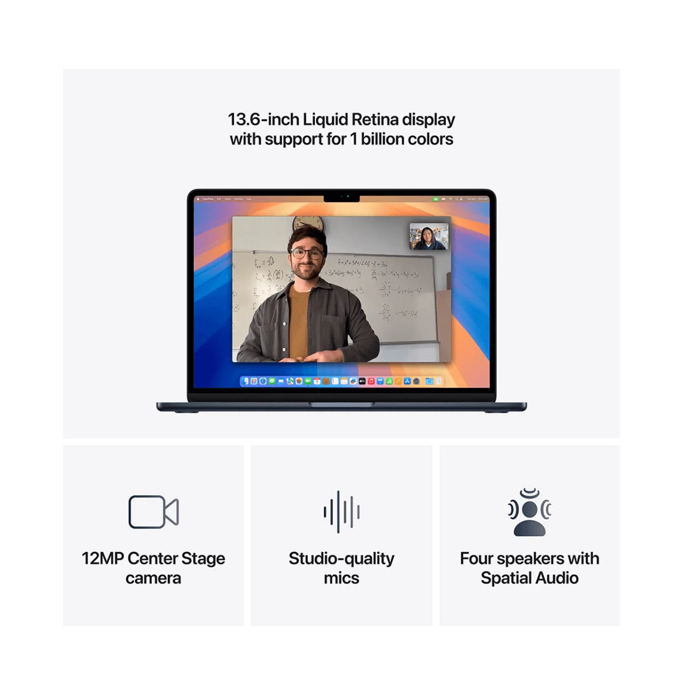 Apple MacBook Air (2025) 13 - M4 16GB 256 GB Midnight - Image 3