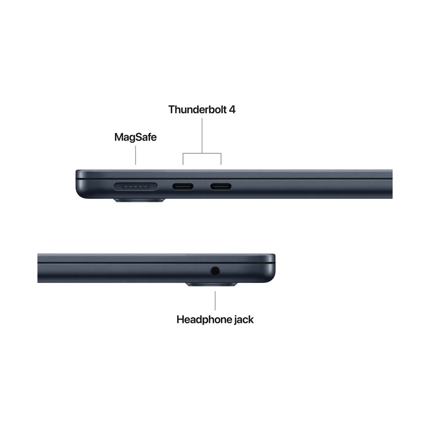 Apple MacBook Air (2025) 13 - M4 16GB 256 GB Midnight - Image 5