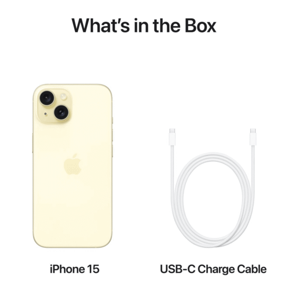iPhone 15 Plus 512GB Yellow - Image 5