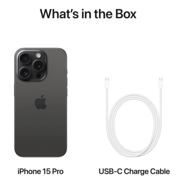 iPhone 15 Pro Max 512GB Black Titanium - Image 6